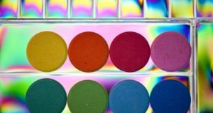 Close up of a water colors